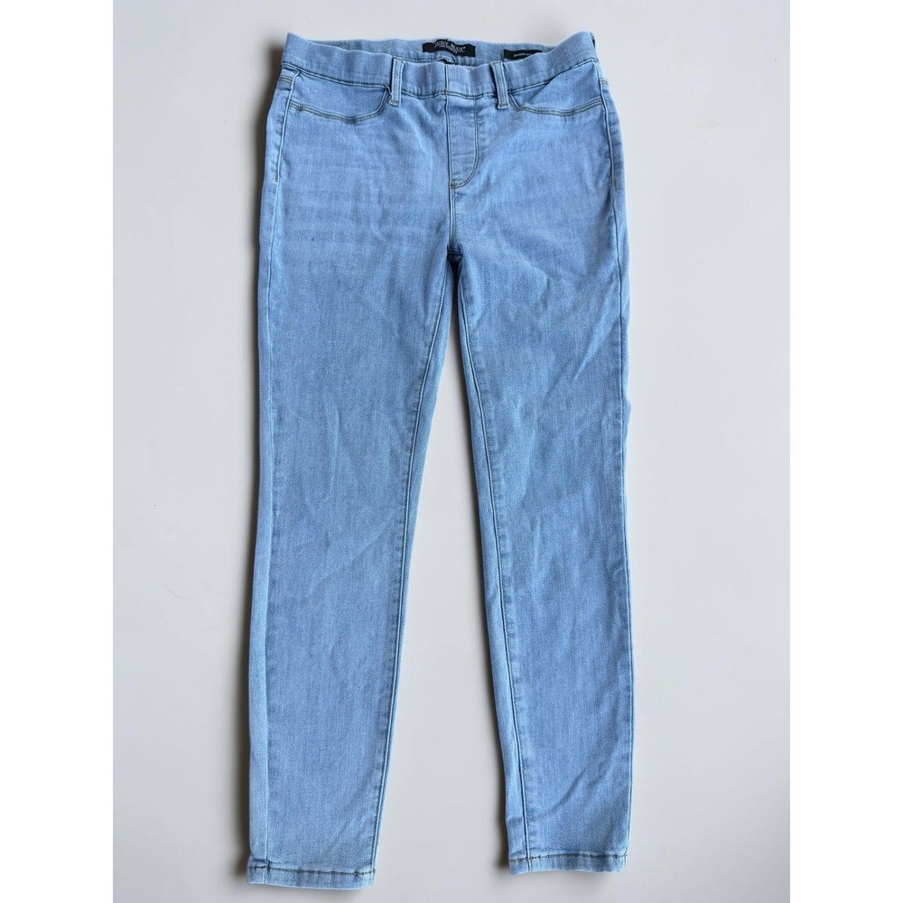 Judy Blue Los Angeles Skinny Fit Pull On Jeans Light Wash Blue Size 13/31